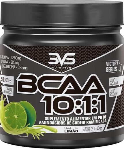 3VS Nutrition BCAA 10:1:1 250g - Sabor gourmet Limão