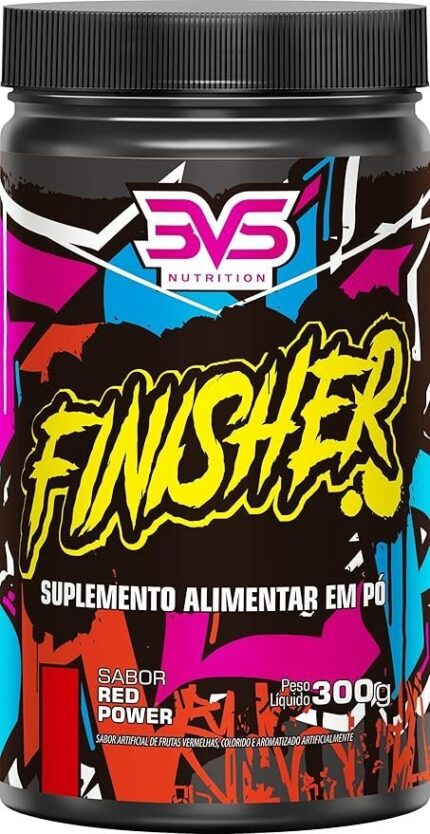 3VS Nutrition Finisher Intra/Pós Treino 300g Sabor Frutas Vermelhas