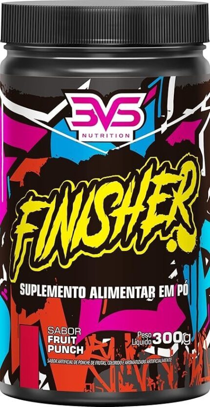 3VS Nutrition Finisher Intra/Pós Treino 300g Sabor Ponche de Frutas