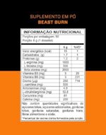 3VS Nutrition Pré-Workout Beast Burn 300g – Suplemento Pré-Treino Fórmula Única com Cafeína, Beta Alanina, L-Carnitina, Citrulina, Morosil® e Cúrcuma – 50 Doses 300gr Sabor Laranja - Imagem 2