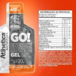Atlhetica Nutrition GO ENERGY NOW GEL (10 sachês de 30g) Laranja com Acerola, Cor: Multicolorido. - Imagem 2