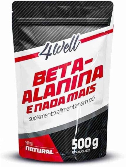 Beta Alanina 4well 500g Sabor Natural
