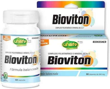 Bioviton Multivitamínico 560mg 60 cápsulas Unilife