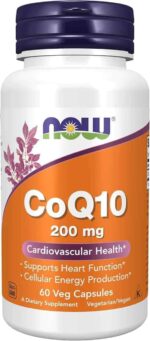 Coq 10, 200 mg - Now Foods - 60 - VegCap