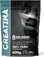 Creatina Monohidratada 600g - 100% Pura Importada - Soldiers Nutrition
