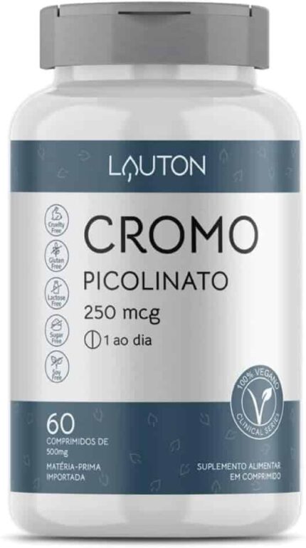 Cromo Picolinato 250mcg 60 Cps - Lauton