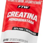 FTW Creatina Monohidratada 100% Pura - Explosão de Energia, Força e Resistência - Absorção Rápida para Ganho de Massa e Performance (Refil 1KG)