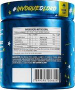 FTW Pré-Treino Diabo Verde Diploko em Pó com Cafeína, Aminoácidos Beta‑Alanina e Arginina para Treinos e Atividades Físicas - Pote 300 g (Blueberry Radioativo) - Imagem 2