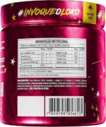 FTW Pré-Treino Diabo Verde Diploko em Pó com Cafeína, Aminoácidos Beta‑Alanina e Arginina para Treinos e Atividades Físicas - Pote 300 g (Morango Atômico) - Imagem 2