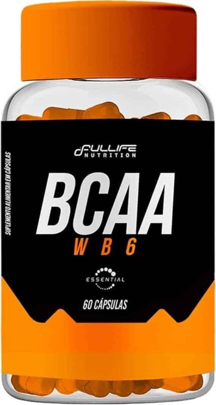 Fullife Nutrition, BCAA W6B, Suplemento alimentar, 120 Cápsulas rígidas • 30 Doses