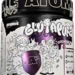 Gluta Pure Atomic Labs - 300g de L-Glutamina pura para fortalecimento muscular e recuperação pós-treino