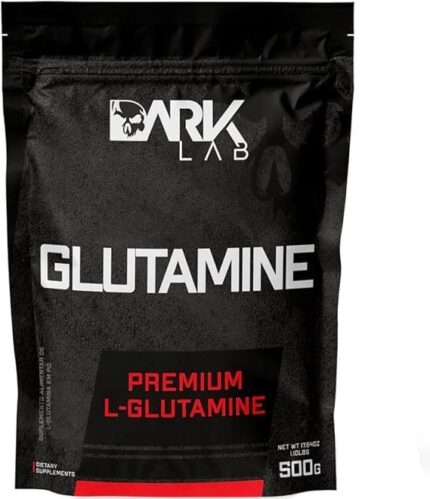 Glutamina Dark Lab 100% Pura, 500g, Recuperação Muscular e Sistema Imunológico