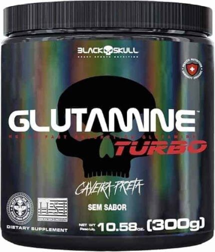 Glutamine Turbo 300G, Black Skull
