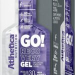 Go Energy Gel (10 Sachês) - Sabor Guaraná e Açai, Atlhetica Nutrition, Roxo