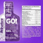 Go Energy Gel (10 Sachês) - Sabor Guaraná e Açai, Atlhetica Nutrition, Roxo - Imagem 2