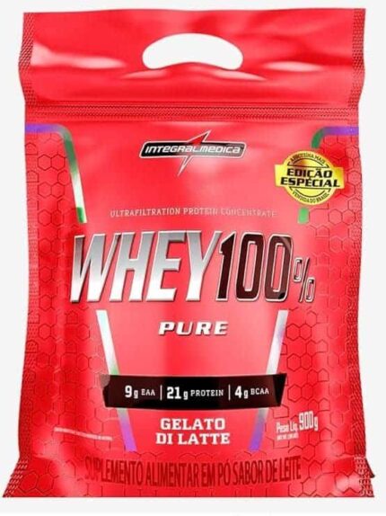 IM WHEY 100% PURE GELATO DI LATTE 900G POUCH - Super Mass Gainer
