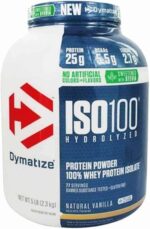 ISO 100 - 100% Hidrolyzed Stevia (2,3kg) - Sabor Natural Baunilha, Dymatize Nutrition