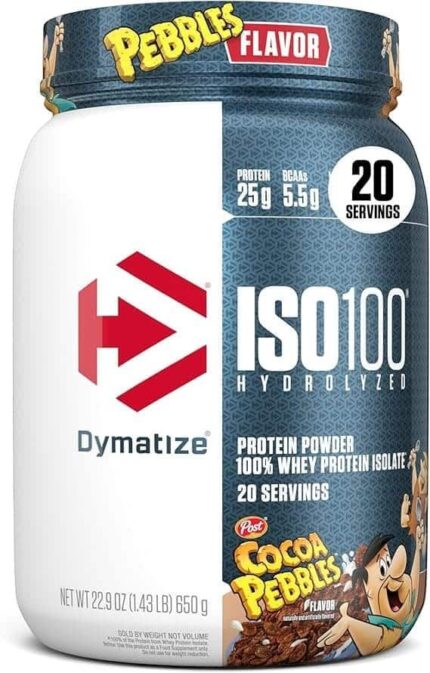 ISO 100 WHEY PROTEIN COCOA PEBBLES 1.4LB 640G