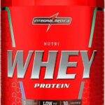 Integralmédica Nutri Whey Protein Morango – Pote de 900 g - Super Mass Gainer