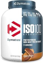 Iso 100 - 100% Hydrolyzed (2,3Kg) - Sabor Chocolate Peanut Butter, Dymatize Nutrition