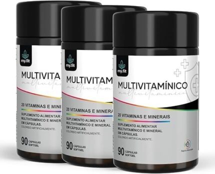 Kit 3x Multivitamínico Completo Para Todas as Idades, Total 270 Cápsulas