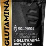L-Glutamina 1kg - 100% Pura Importada - Soldiers Nutrition