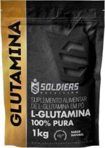 L-Glutamina 1kg - 100% Pura Importada - Soldiers Nutrition
