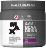 Max Titanium Bcaa 4: 1: 1 - 280G Drink Uva -