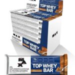 Max Titanium Top Whey Bar 12 Unidades De 41G (Doce De Leite)