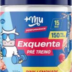 '+Mu Pré Treino Exquenta Sabor Pink Lemonade - 300g