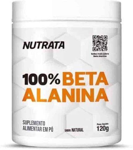 Nutrata 100% Beta Alanina - 120G Natural -