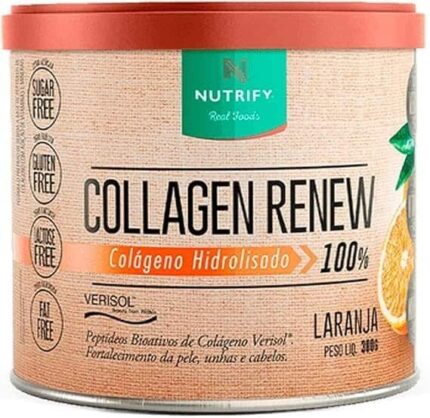Nutrify - Colágeno Collagen Renew Verisol - 300g - Laranja