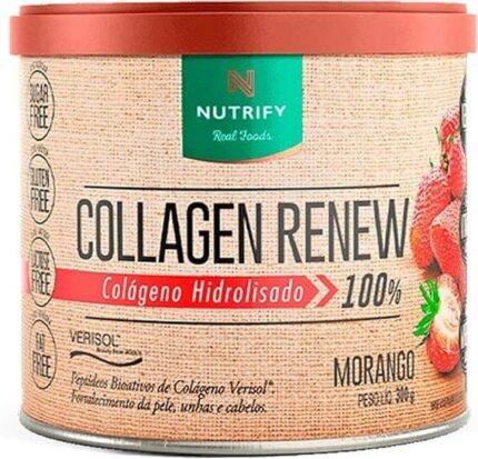 Nutrify - Colágeno Collagen Renew Verisol - 300g - Morango