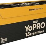 Pack YoPRO Bebida Láctea UHT Banana 15g de Proteínas 250ml - 24 Unidades