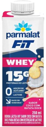 Parmalat Fit Bebida Proteica Coco com Batata Doce 15g de Proteína 250mL – 12 Unidades - Imagem 3