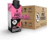 Piracanjuba ProForce 15g de Proteínas Zero Lactose Sabor Morango - 12 Unidades de 250ml