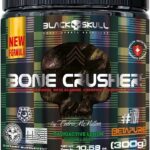 Pré-Treino Suplemento Alimentar Bone Crusher Black Skull 300g Sabor Lemon Radioactive