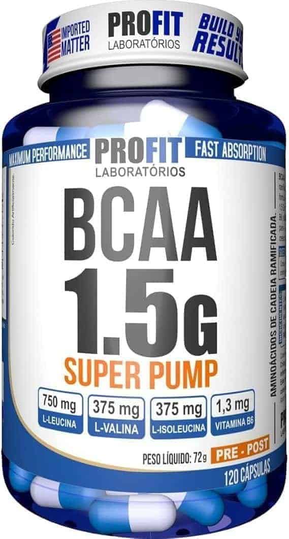 Profit-Bcaa-1.5G-120-Capsulas.jpg Profit Bcaa 1.5G 120 Cápsulas - Imagem 1