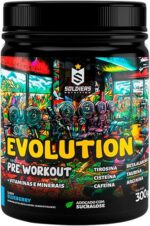Soldiers Nutrition - Pré-Treino Evolution Pré Workout 300g - (Blueberry)