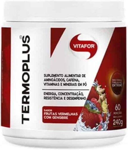 Termo Plus - Frutas Vermelhas com Gengibre, Vitafor, 240g