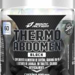 Thermo Abdomen Black Pote 60 Comprimidos Bodyaction