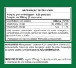 Vitamina D3 + K2 Longa Duração: 4 Meses Uso, 2000UI D3, 149mcg Vitamina K2 MK-7, 120 Cápsulas, Fortalvit - Imagem 2