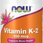Vitamina K2 100mcg (100 Vcaps) Now Foods