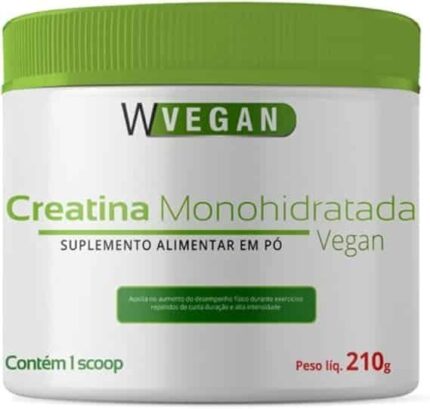 W Vegan Mais Nutrition Creatina 210 g (a embalagem pode variar)