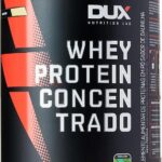 Whey Protein Concentrado Baunilha Pote 900g – Contribui para o Ganho Muscular Hipertrofia – Dux Human Health (Embalagem pode variar)