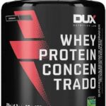 Whey Protein Concentrado Chocolate Pote 450g – Contribui para o Ganho Muscular Hipertrofia – Dux Human Health