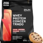 Whey Protein Concentrado Cookies Refil 1.8kg – Contribui Para o Ganho Muscular Hipertrofia – Dux Human Health